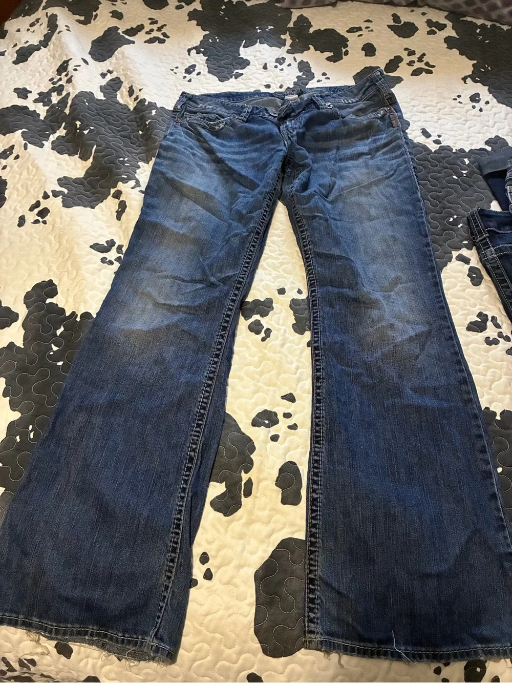 Silver Jeans Women's Dark Blue Bootcut Jeans